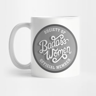 Badass Women Badge Mug